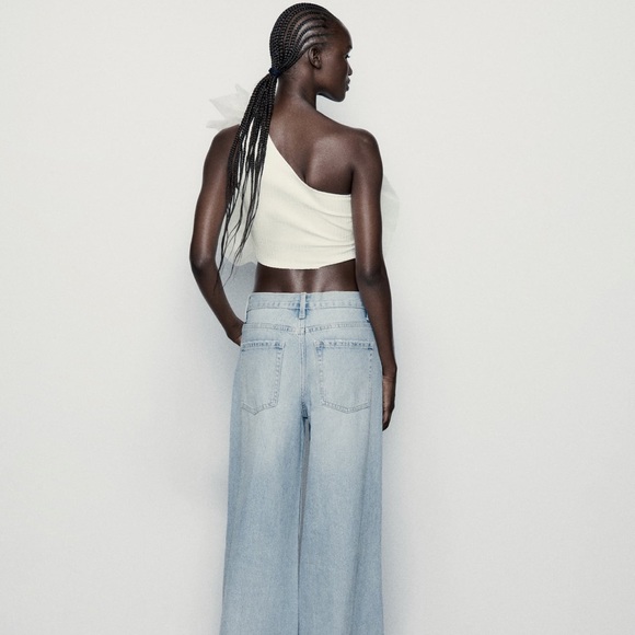 ZARA ORGANZA TOP - Picture 4 of 7